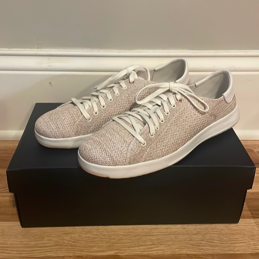 Cole Haan Pink Glitter Tennis Shoe